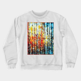 Oil Cladding Crewneck Sweatshirt